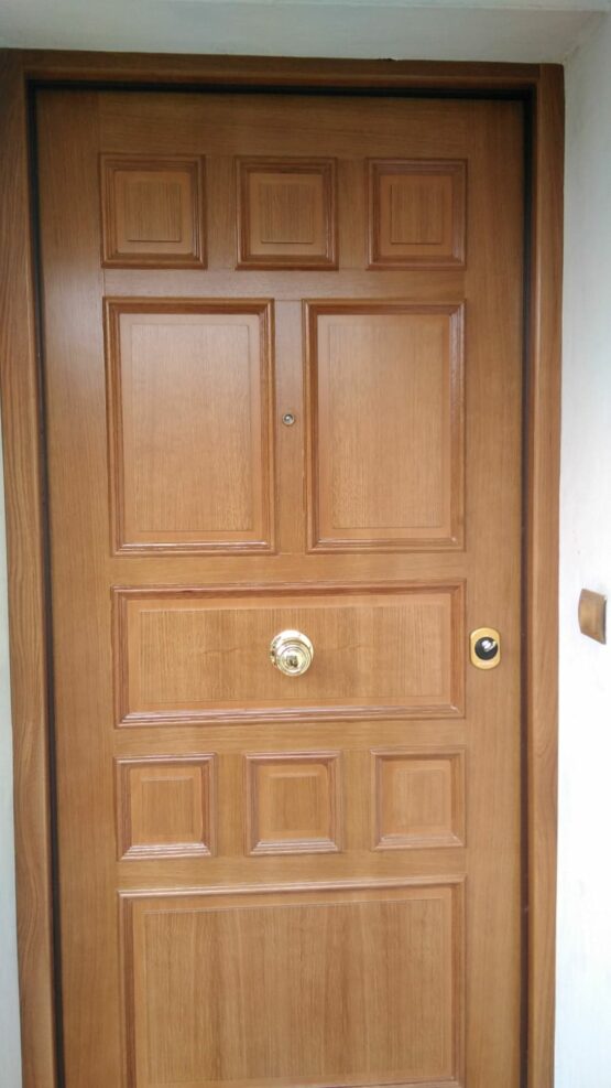 puerta roble ortuella exterior